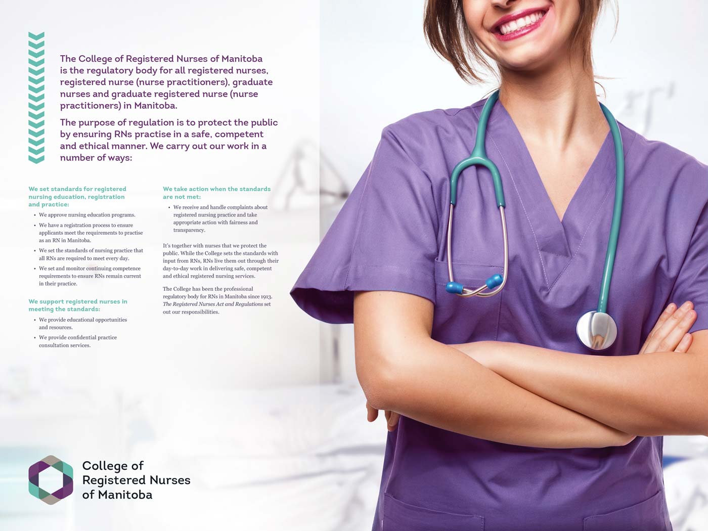 Inside the College of Registered Nurses of Manitoba annual report